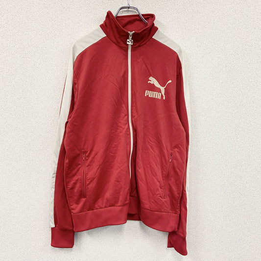 PUMA　プーマ　トラックジャケット/ジャージ　赤　レッド　XLサイズ