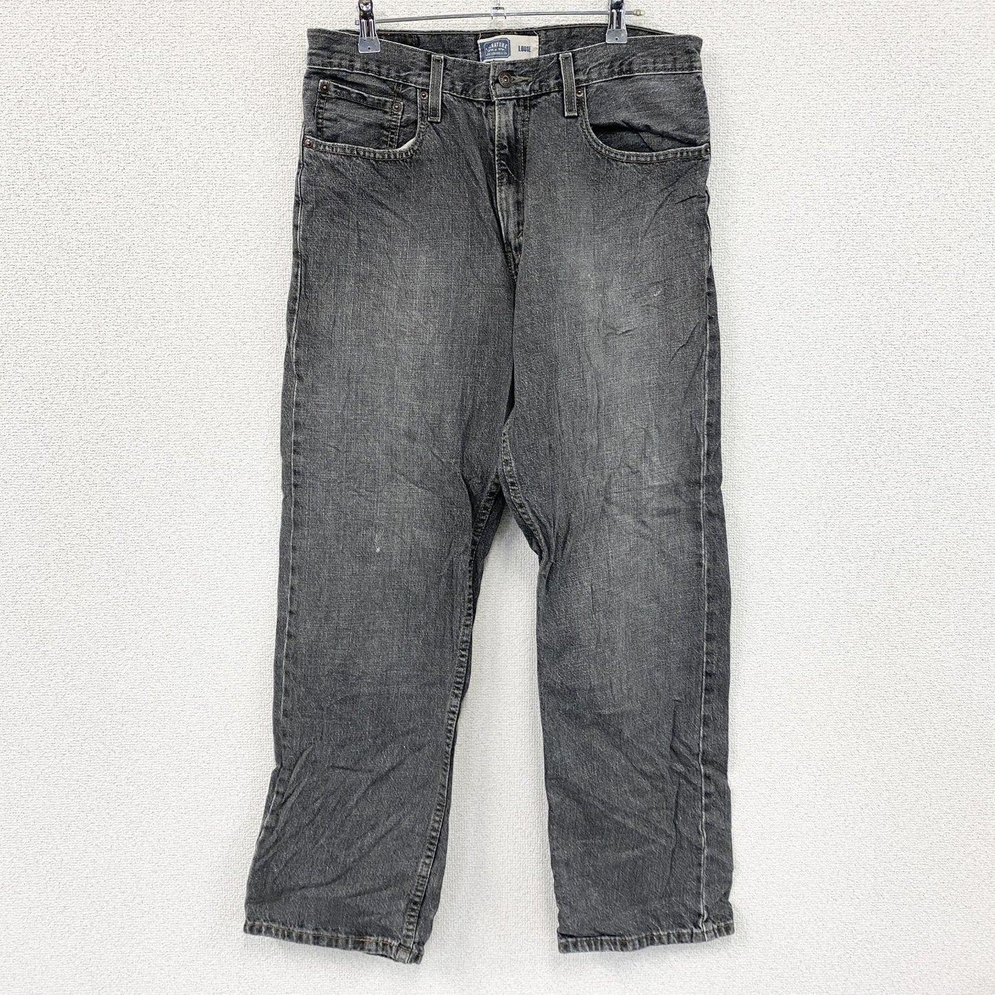 Levi’ｓ　リーバイス　デニムパンツ/ジーンズ　縦落ち　ジップフライ　ダークグレー　W32サイズ