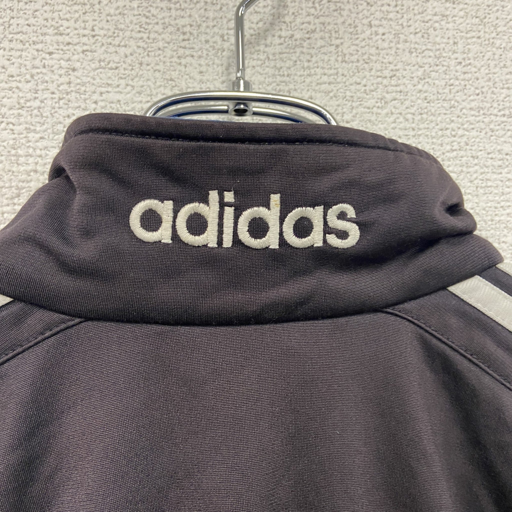 90s～　adidas　アディダス　トラックジャケット/ジャージ　ヴィンテージ　黒　ブラック