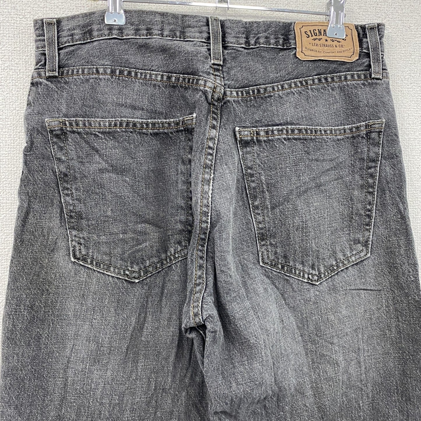 Levi’ｓ　リーバイス　デニムパンツ/ジーンズ　縦落ち　ジップフライ　ダークグレー　W32サイズ
