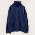 NAUTICA　ノーティカ　ハーフジップスウェット/トレーナー　紺　ネイビー　XLサイズ