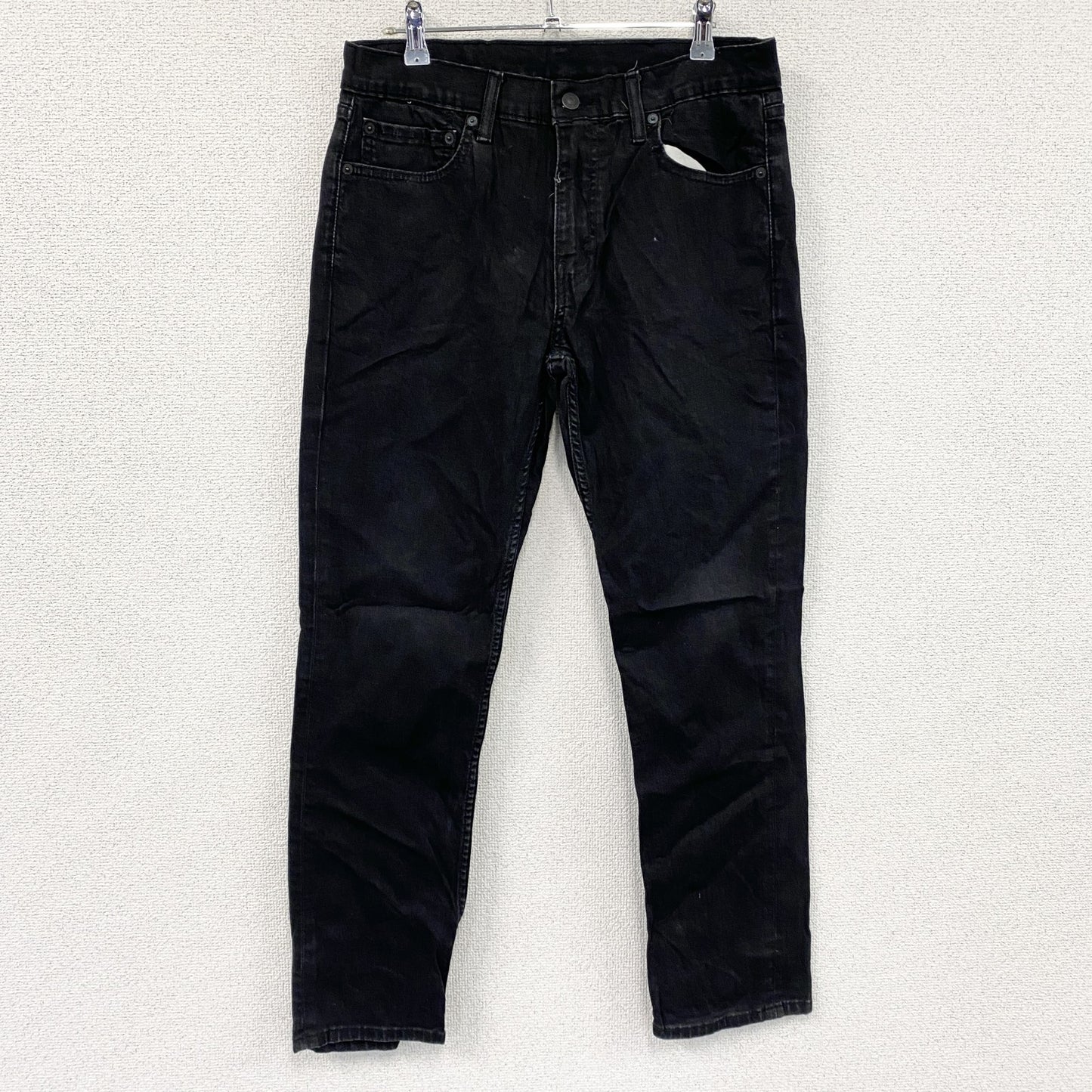 Levi’ｓ　リーバイス　511　デニムパンツ/ジーンズ　ジップフライ　黒　ブラック　W33サイズ