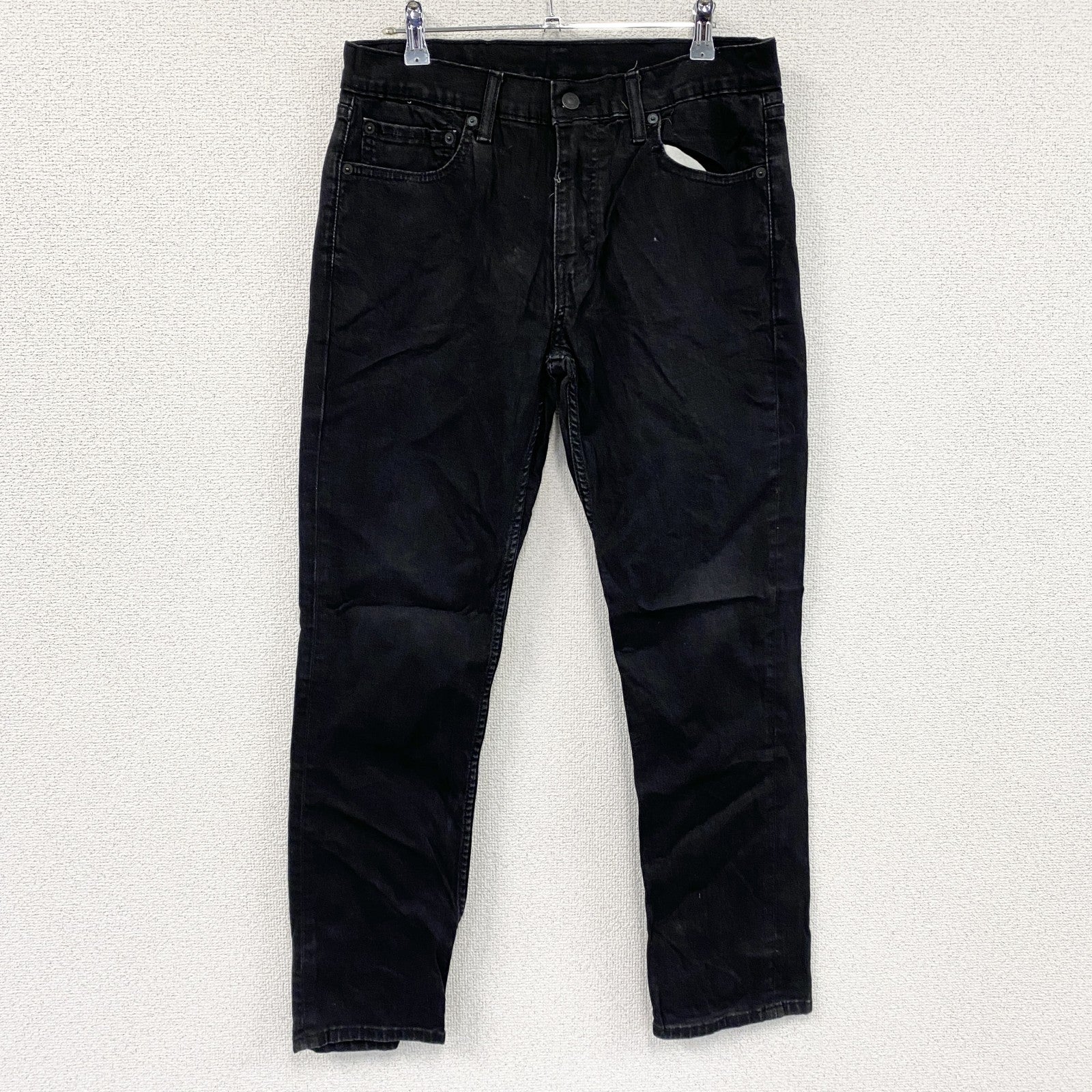 Levi’ｓ　リーバイス　511　デニムパンツ/ジーンズ　ジップフライ　黒　ブラック　W33サイズ