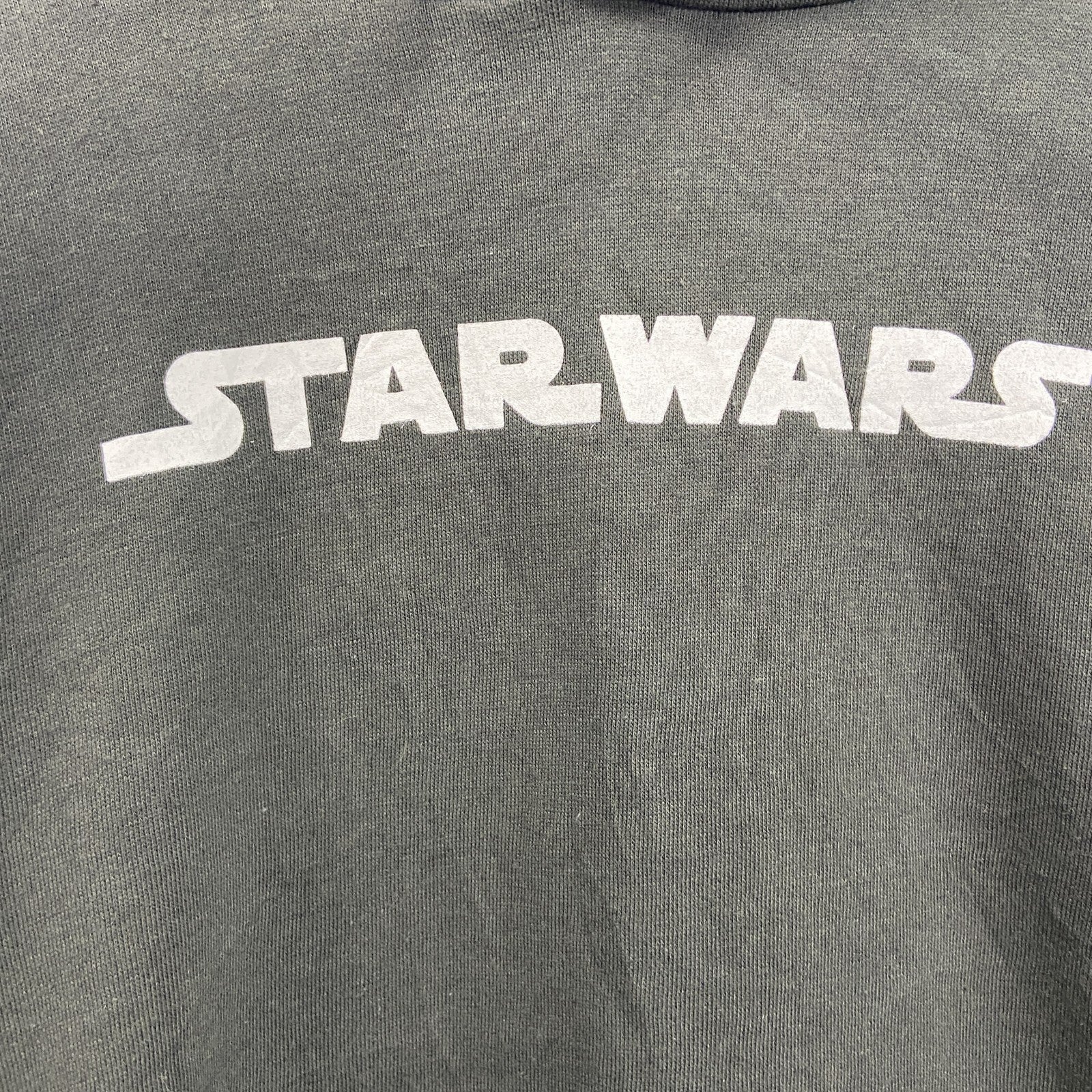 STAR WARS　スターウォーズ　Disney　スウェットパーカー/フーディー　マンダロリアン　黒　ブラック　Mサイズ