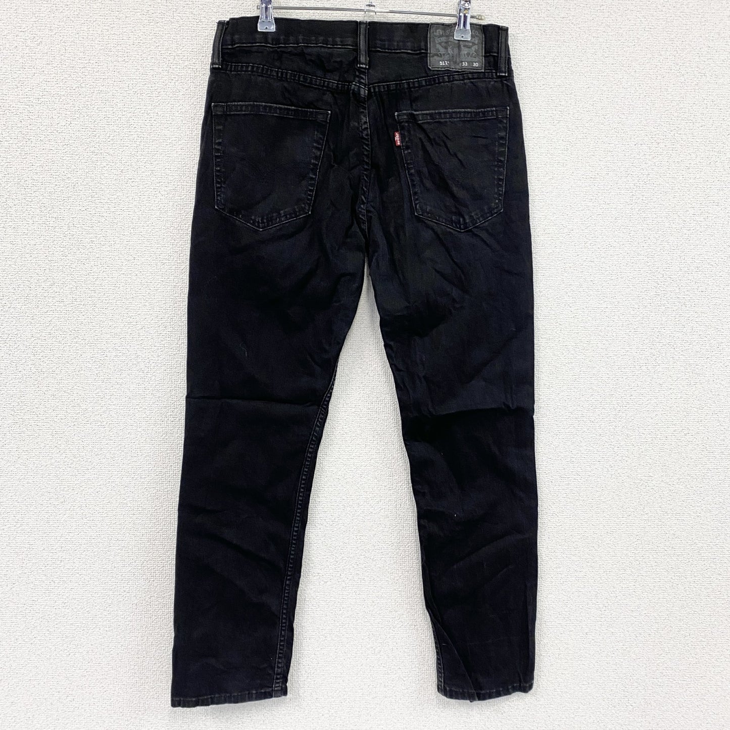 Levi’ｓ　リーバイス　511　デニムパンツ/ジーンズ　ジップフライ　黒　ブラック　W33サイズ
