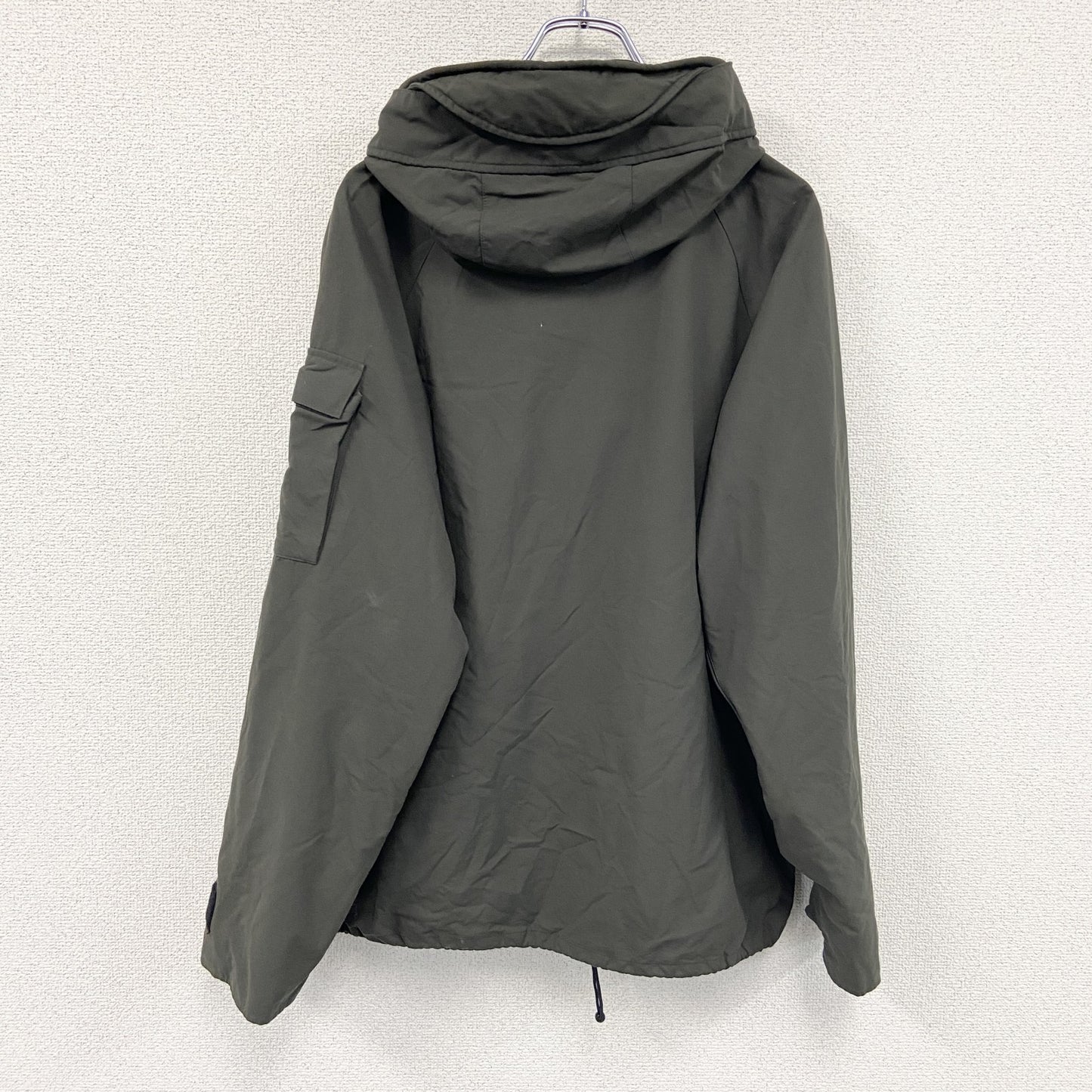 Carhartt　カーハート　ナイロンジャケット　オイルドジャケット　比翼仕立て　カーキ　Sサイズ