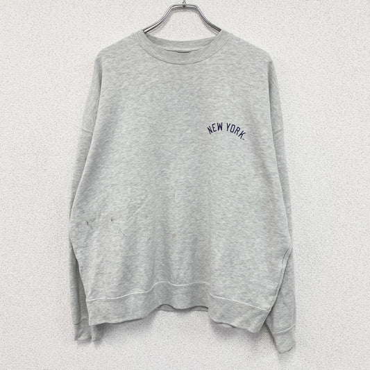 FREAK'S STORE　MLB　 New York Yankees　スヌーピー　スウェット/トレーナー　霜降りグレー　Sサイズ