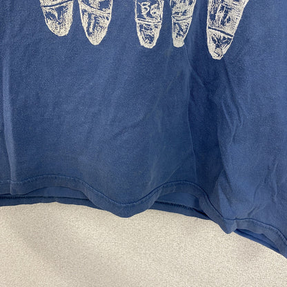Goods of Desire　半袖プリントTシャツ　青　ブルー　Lサイズ