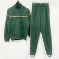 90s　Champion　チャンピオン　ジャージセットアップ　トラックジャケット　トラックパンツ　ヴィンテージ　深緑　ディープグリーン