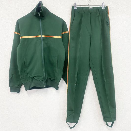 90s　Champion　チャンピオン　ジャージセットアップ　トラックジャケット　トラックパンツ　ヴィンテージ　深緑　ディープグリーン