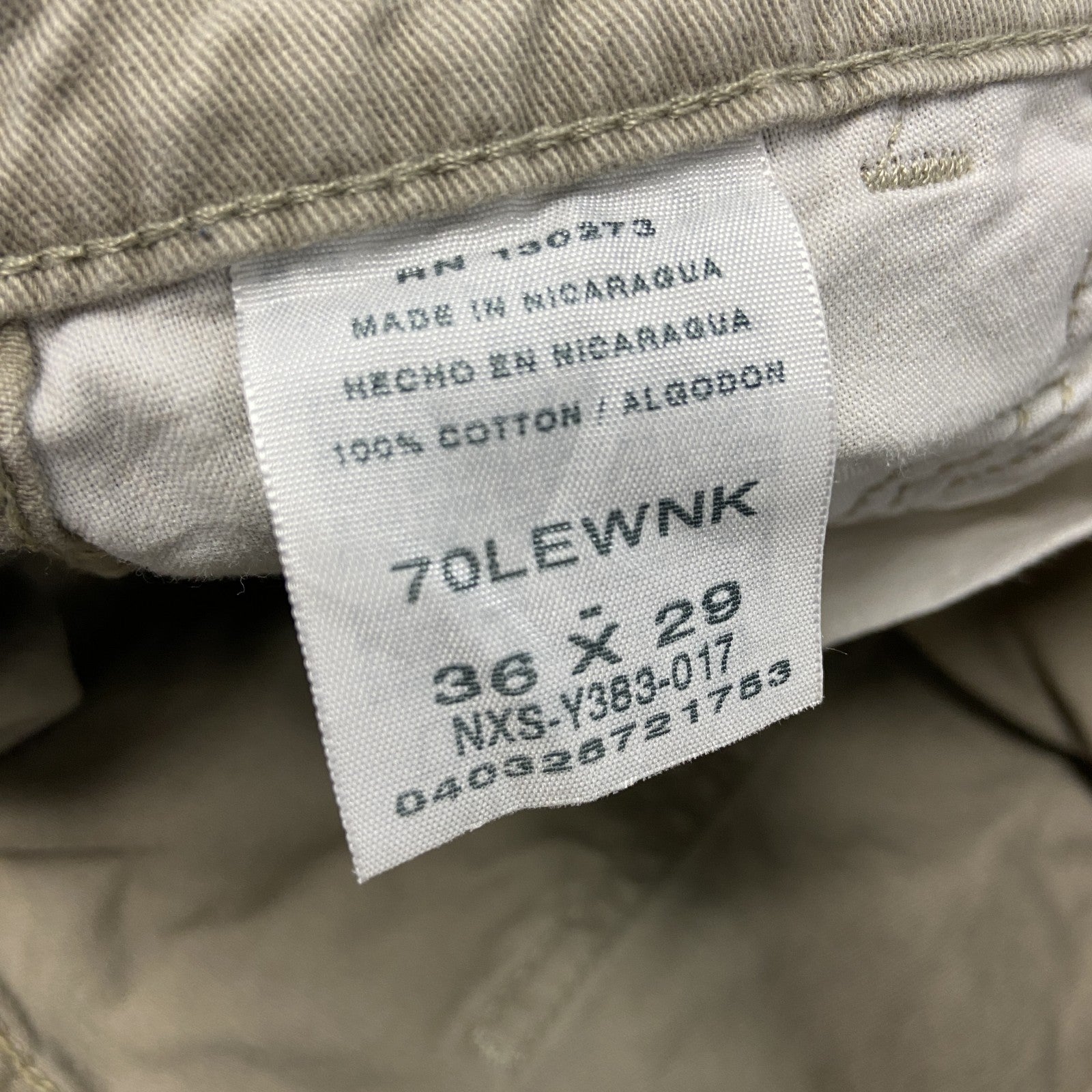 Wrangler　ラングラー　カーゴパンツ　6つポケット　ベージュ　36サイズ