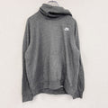 NIKE　ナイキ　スウェットパーカー/フーディー　ハイネック　スウッシュ　灰色　グレー　Lサイズ