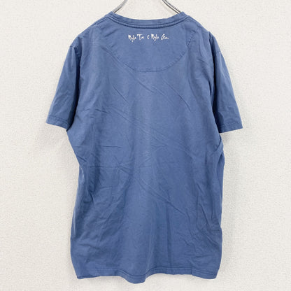Goods of Desire　半袖プリントTシャツ　青　ブルー　Lサイズ