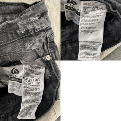 Levi’ｓ　リーバイス　502　デニムパンツ/ジーンズ　ジップフライ　黒　ブラック　W38サイズ