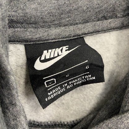 NIKE　ナイキ　スウェットパーカー/フーディー　ハイネック　スウッシュ　灰色　グレー　Lサイズ