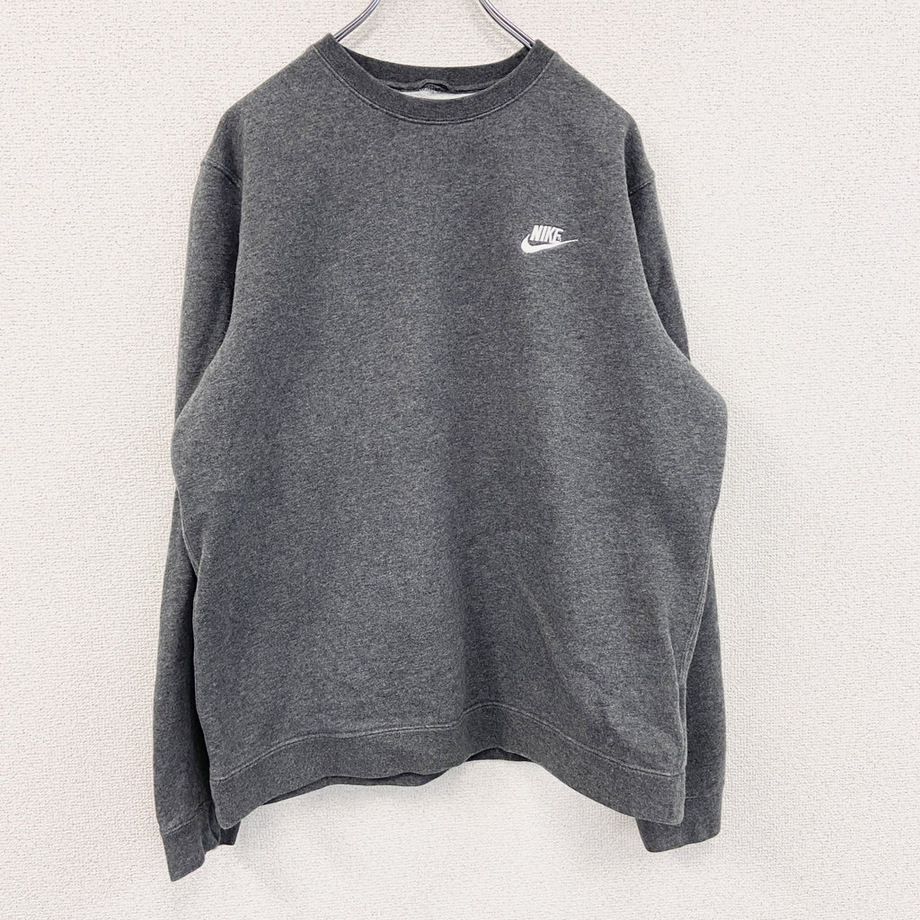 NIKE　ナイキ　スウェット/トレーナー　スウッシュ　灰色　グレー