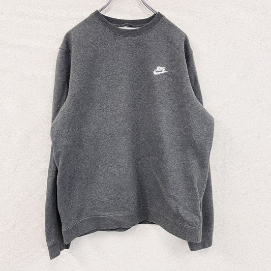 NIKE　ナイキ　スウェット/トレーナー　スウッシュ　灰色　グレー