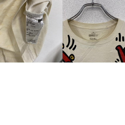 UNIQLO　ユニクロ　SPRZ NY　Keith Haring　キースへリング　半袖プリントTシャツ　白　ホワイト　Mサイズ