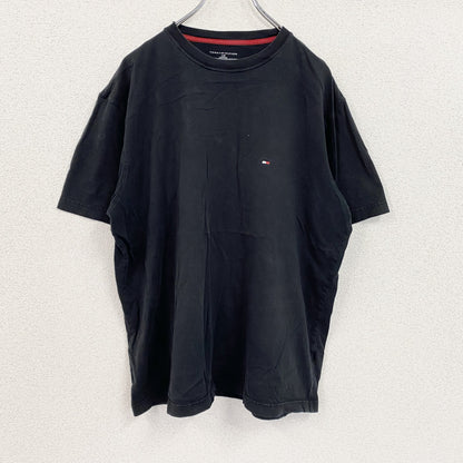 TOMMY HILFIGER　トミーヒルフィガー　半袖Tシャツ　黒　ブラック　Lサイズ