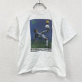 BASIC WEAR　半袖プリントフォトTシャツ　誰やねん　サッカー　両面プリント　クルーネック　白　ホワイト　164サイズ