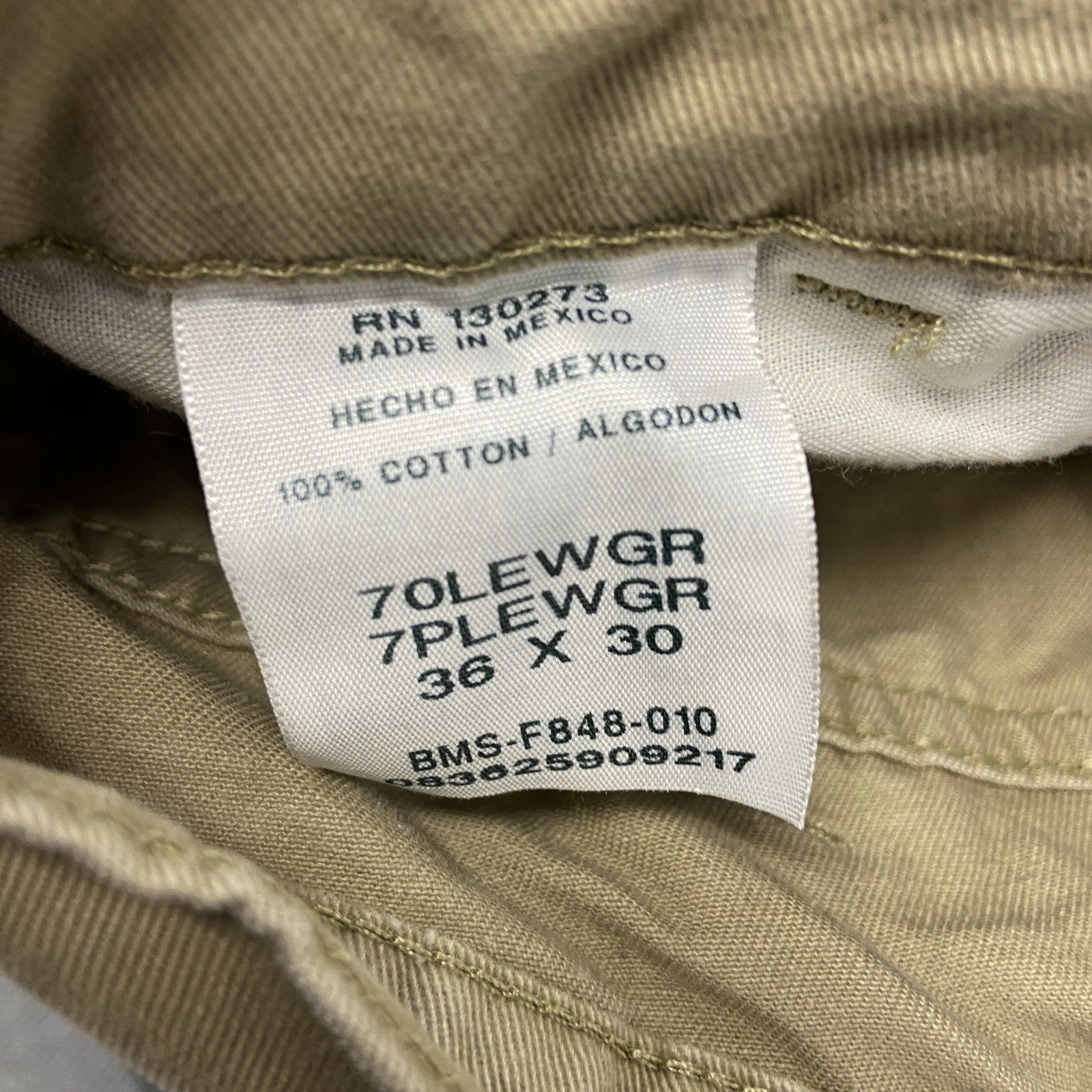 Wrangler　ラングラー　カーゴパンツ　6つぽケット　ベージュ　36サイズ