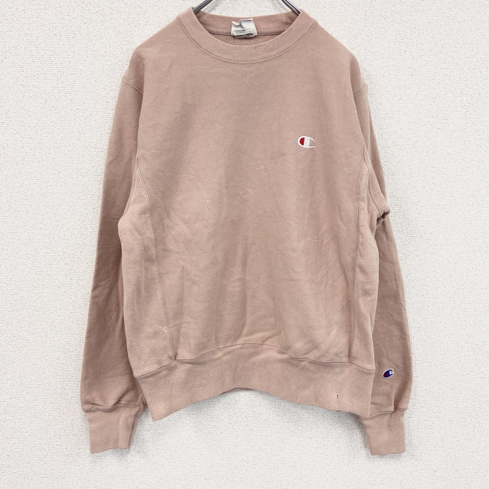 Champion　チャンピオン　リバースウィーブ　スウェット/トレーナー　ピンク　Sサイズ