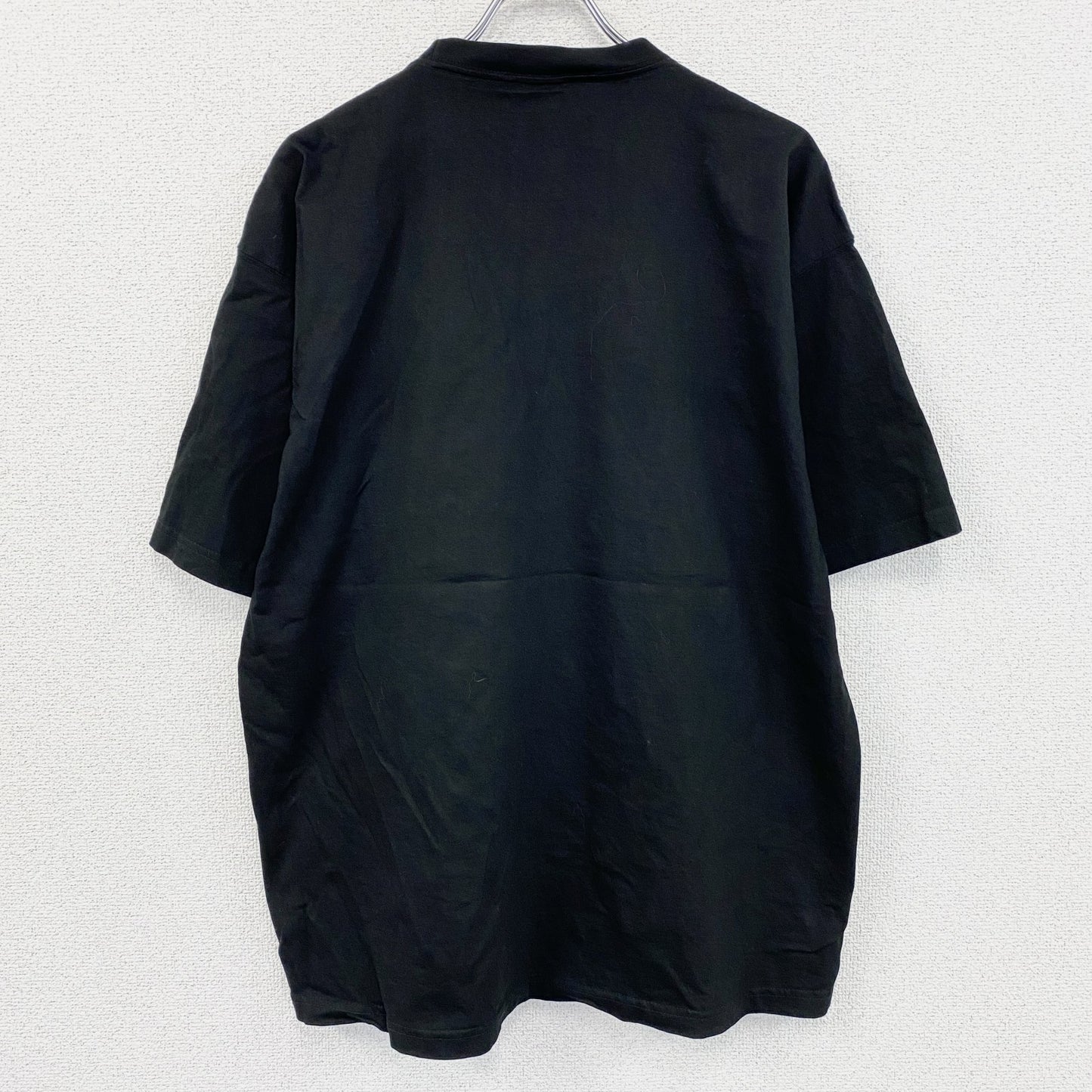 BASIC WORLD PROMOWEAR　半袖プリントTシャツ　黒　ブラック　2XLサイズ