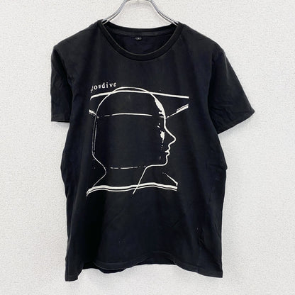 Slowdive　スロウダイヴ　半袖プリントTシャツ　バンドT　黒　ブラック　Lサイズ