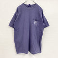 CONFORT COLORS　コンフォートカラーズ　半袖プリントTシャツ　紫　パープル　Lサイズ