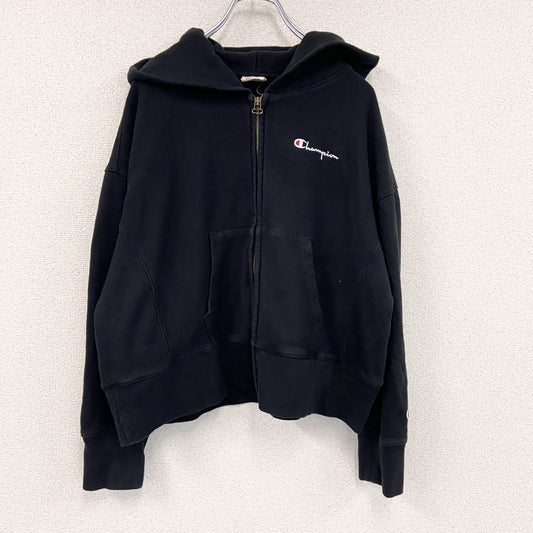 Champion　チャンピオン　リバースウィーブ　フルジップスウェットパーカー/フーディー　黒　ブラック　Mサイズ