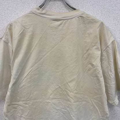 誰やねん　半袖プリントTシャツ　白　ホワイト　Lサイズ
