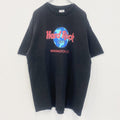 古着 used　Hard Rock Cafe ハードロックカフェ　半袖プリント柄シャツ　クルーネック　USA製　XLサイズ
