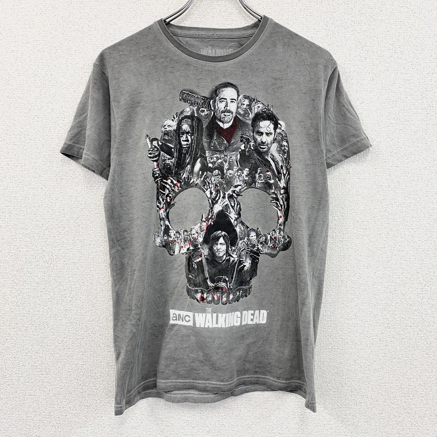 THE WALKING DEAD　ザ・ウォーキング・デッド　半袖プリントTシャツ　グレー　Sサイズ