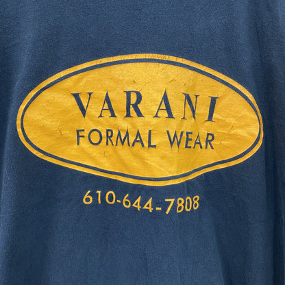 GILDAN　VARANI　半袖プリントTシャツ　両面プリント　黒　ブラック　Lサイズ