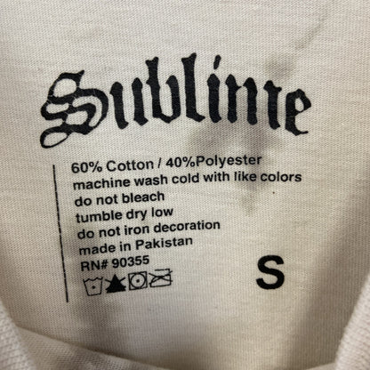 古着 used　Sublime　サブライム　半袖バンドプリントTシャツ　クルーネック　タイダイ柄　レトロデザイン　Sサイズ