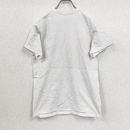 GILDAN　ギルダン　半袖プリントアニマルTシャツ　フォトTシャツ　豚　誰やねん　白　ホワイト　Sサイズ