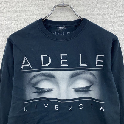 ADELE　アデル　長袖Tシャツ/ロンT　ライブT　紺　ネイビー　Sサイズ