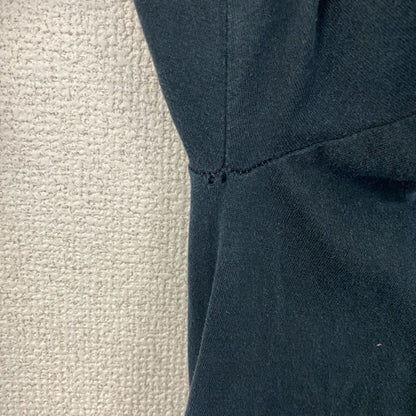 古着 used　VOLCOM　ボルコム　半袖ロゴプリントデザインTシャツ　クルーネック　黒　ブラック　レトロ　Mサイズ