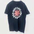 古着 used　半袖バンドプリントTシャツ バンT　音楽　レッチリ　レッドホットチリペッパー　レトロデザイン　クルーネック　Lサイズ