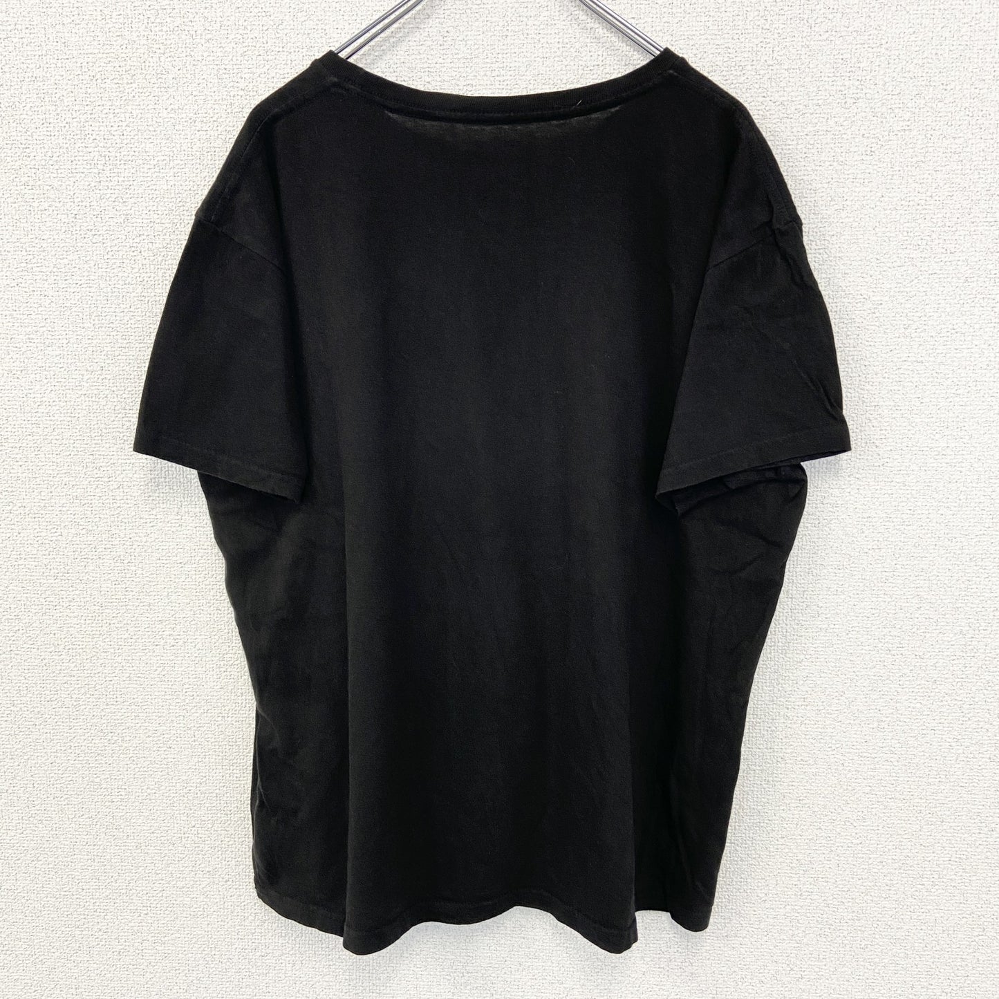 古着 used　POTETIC JUSTICE ポエティク ジャスティス　半袖ドラマプリントTシャツ　クルーネック　XLサイズ