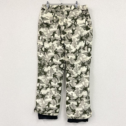 QUICKSILVER　クイックシルバー　スノーパンツ/ナイロンパンツ　迷彩柄　カモフラージュ　マルチカラー　Lサイズ
