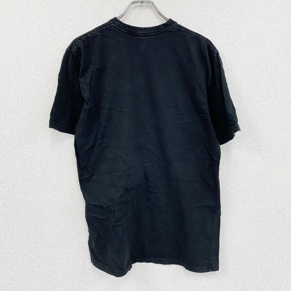 Sun＆Stripe　半袖プリントTシャツ　黒　ブラック　XLサイズ
