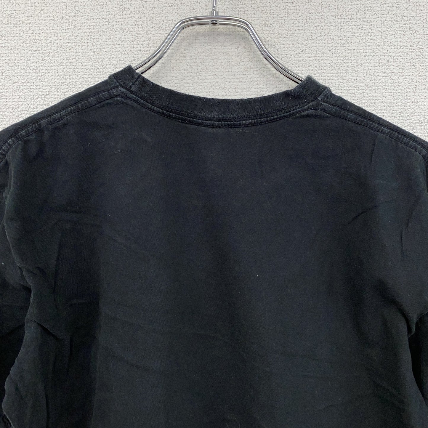 Sun＆Stripe　半袖プリントTシャツ　黒　ブラック　XLサイズ