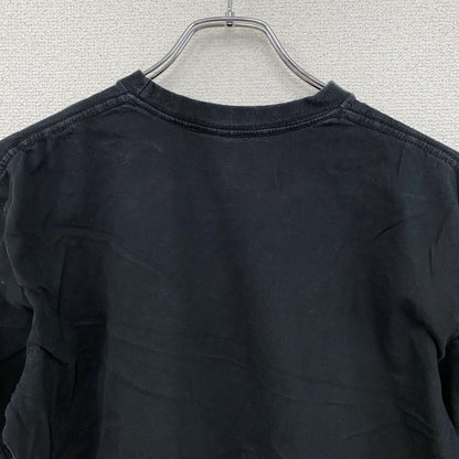 Sun＆Stripe　半袖プリントTシャツ　黒　ブラック　XLサイズ
