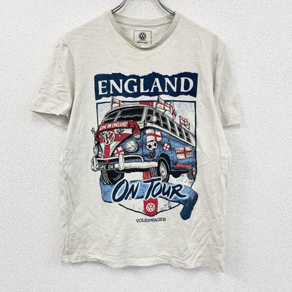 Volkswagen　フォルクスワーゲン　半袖プリントTシャツ　ベージュ　Mサイズ