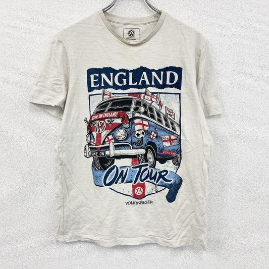 Volkswagen　フォルクスワーゲン　半袖プリントTシャツ　ベージュ　Mサイズ