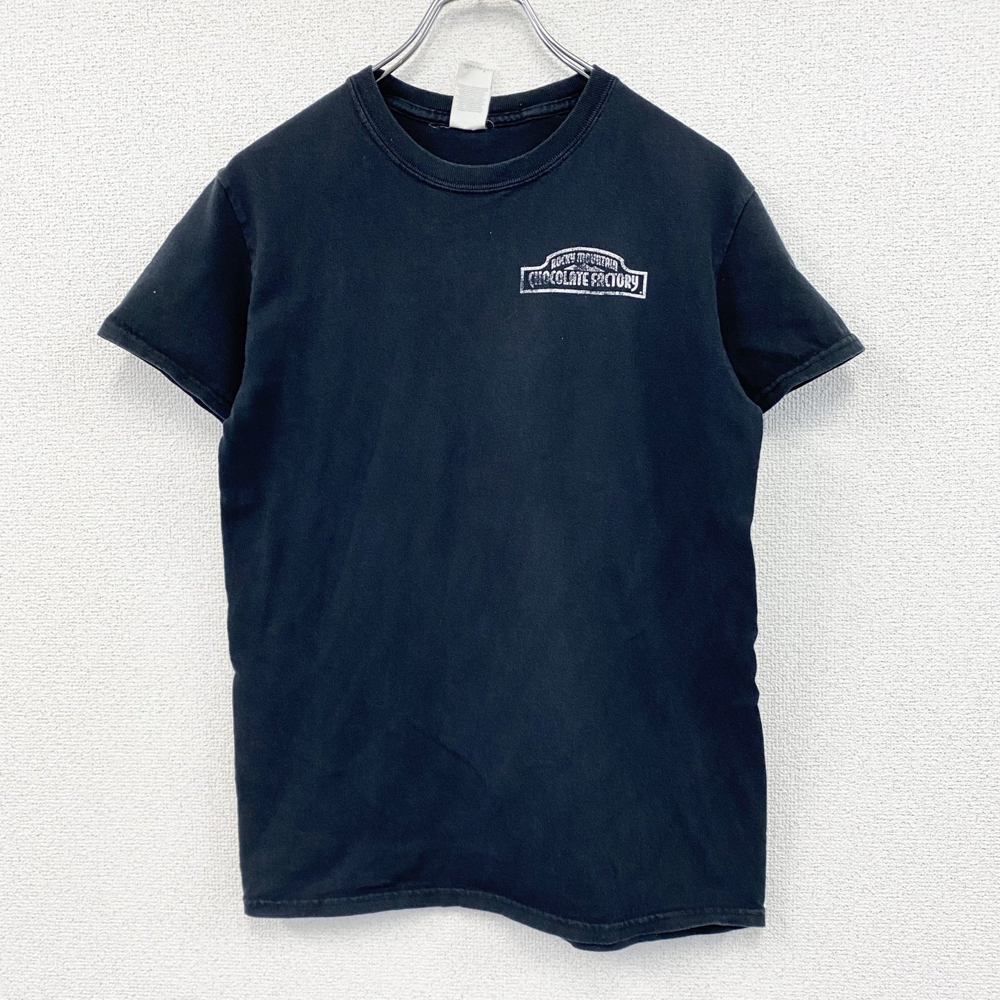 GILDAN　半袖プリントTシャツ　パロディT　got chocolate?　黒　ブラック　Sサイズ