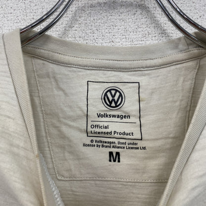 Volkswagen　フォルクスワーゲン　半袖プリントTシャツ　ベージュ　Mサイズ