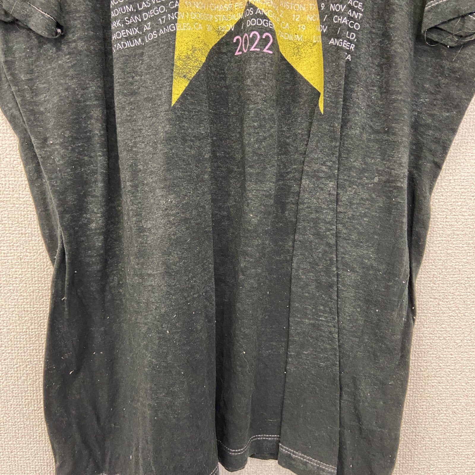 古着 used　Elton Johon　エルトン ジョン　半袖シンガープリントTシャツ　カジュアル　クルーネック　XLサイズ