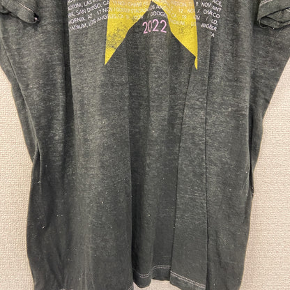 古着 used　Elton Johon　エルトン ジョン　半袖シンガープリントTシャツ　カジュアル　クルーネック　XLサイズ